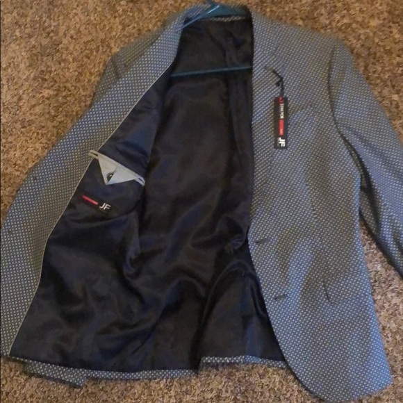 J. Ferrari Slim Texture Jacket. - Picture 2 of 3